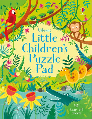 Cover art for Usborne Little Children's Puzzle Pad