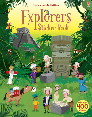 Cover art for Explorers Sticker Book