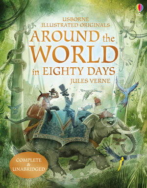 Cover art for Around the World in 80 Days