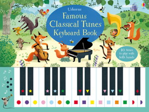 Cover art for Famous Classical Tunes Keyboard Book