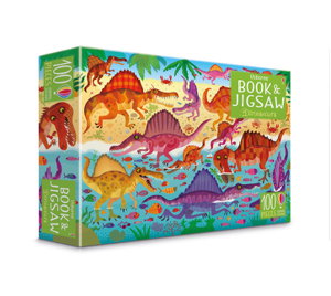 Cover art for Dinosaurs Usborne Book & Jigsaw