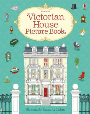 Cover art for Victorian Doll's House Picture Book