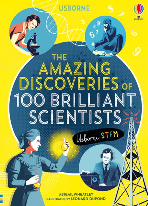 Cover art for Amazing Discoveries of 100 Brilliant Scientists