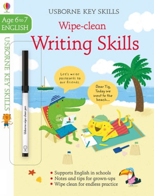Cover art for Wipe-Clean Writing Skills 6-7
