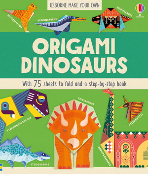 Cover art for Origami Dinosaurs