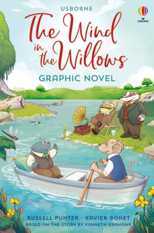 Cover art for Wind in the Willows Graphic Novel
