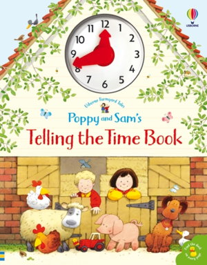 Cover art for Farmyard Tales Poppy and Sam's Telling the Time Book