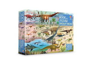 Cover art for Dinosaur Timeline Usborne Book and Jigsaw