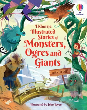 Cover art for Illustrated Stories of Monsters, Ogres and Giants (and a Troll)