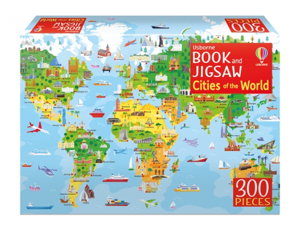 Cover art for Usborne Book and Jigsaw Cities of the World