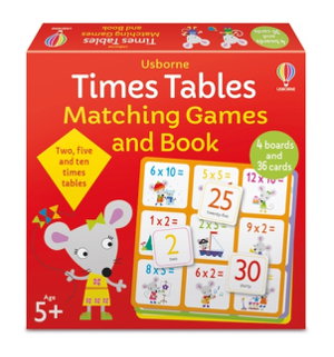 Cover art for Times Tables Matching Games and Book