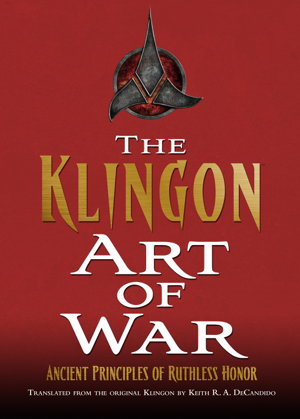 Cover art for The Klingon Art of War
