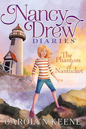 Cover art for The Phantom of Nantucket Nancy Drew Diaries 7
