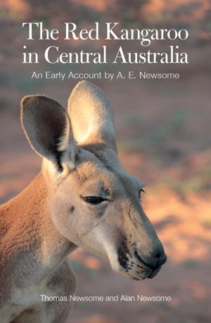 Cover art for The Red Kangaroo in Central Australia