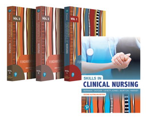 Cover art for Kozier and Erb's Fundamentals of Nursing, Volumes 1-3 + Skills in Clinical Nursing