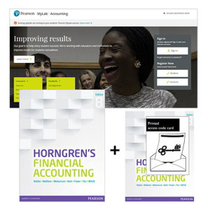 Cover art for Value Pack Horngren's Financial Accounting + Myaccountinglabwith Etext