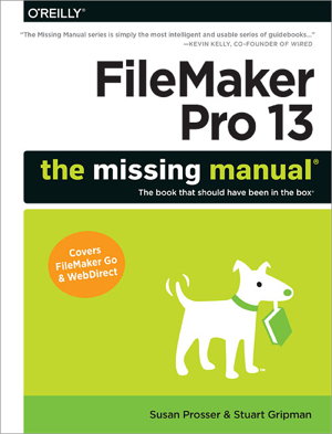 Cover art for FileMaker Pro 13: The Missing Manual