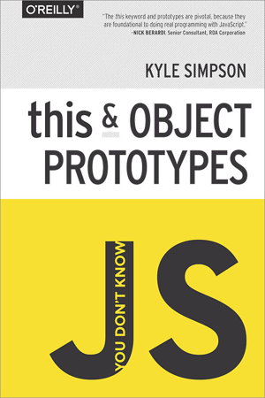 Cover art for You Don't Know JS - This & Object Prototypes