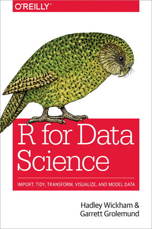 Cover art for R for Data Science