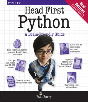Cover art for Head First Python 2e