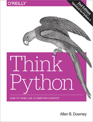 Cover art for Think Python, 2e