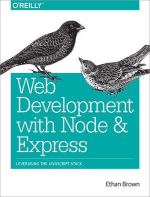 Cover art for Web Development with Node and Express