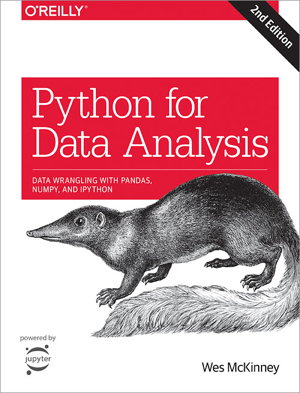 Cover art for Python for Data Analysis, 2e