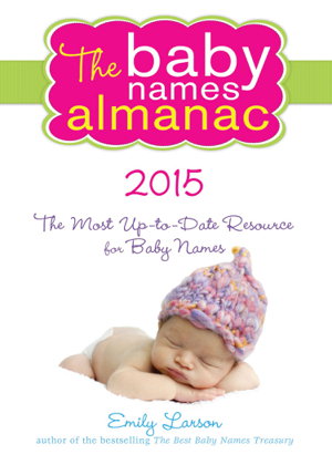 Cover art for 2015 Baby Names Almanac