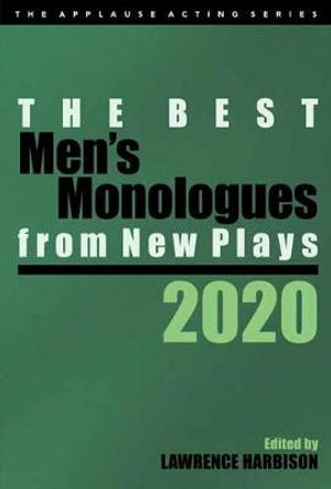 Cover art for The Best Men's Monologues from New Plays, 2020