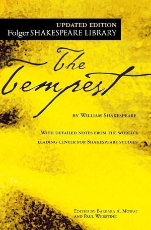 Cover art for The Tempest (Folger Shakespeare Library)