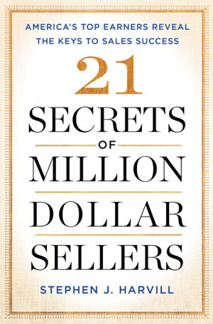 Cover art for 21 Secrets of Million-Dollar Sellers