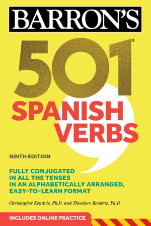 Cover art for 501 Spanish Verbs