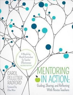 Cover art for Mentoring in Action Guiding Sharing and Reflecting With Novice Teachers A Month-by-Month Curriculum for Teacher Effe