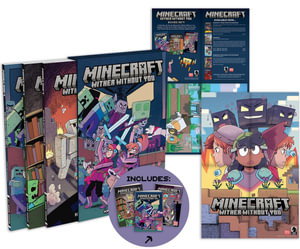 Cover art for Minecraft: Wither Without You Boxed Set (graphic Novels)
