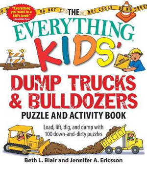 Cover art for Everything Kids' Dump Trucks and Bulldozers Puzzle and Activity Book
