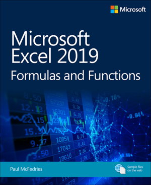 Cover art for Microsoft Excel 2019 Formulas and Functions