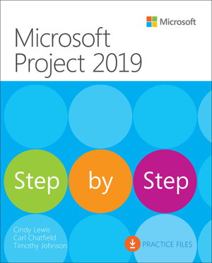Cover art for Microsoft Project 2019 Step by Step