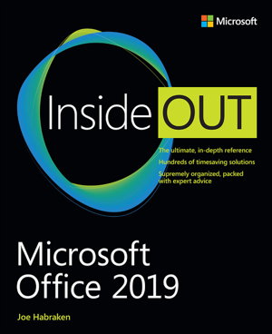 Cover art for Microsoft Office 2019 Inside Out