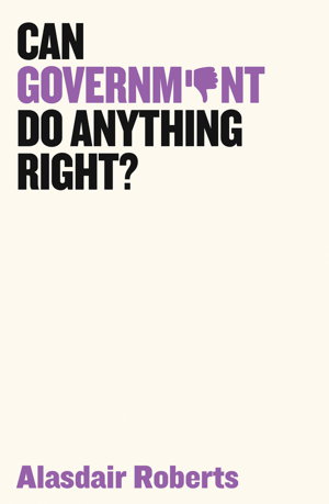 Cover art for Can Government Do Anything Right?