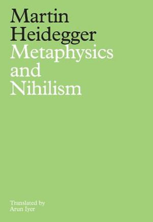 Cover art for Metaphysics and Nihilism