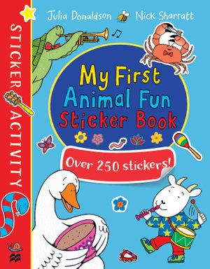 Cover art for My First Animal Fun Sticker Book