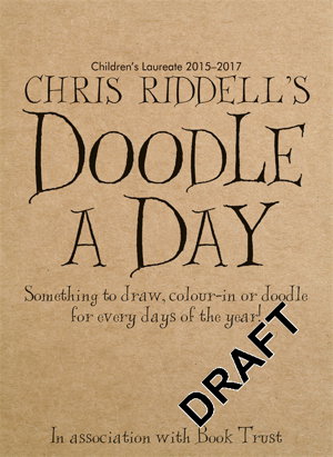 Cover art for Chris Riddell's Doodle-a-Day