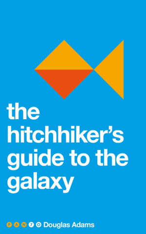 Cover art for The Hitchhiker's Guide to the Galaxy