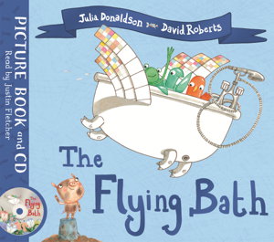 Cover art for Flying Bath Book and CD