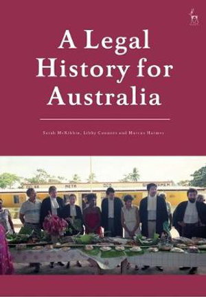 Cover art for A Legal History for Australia