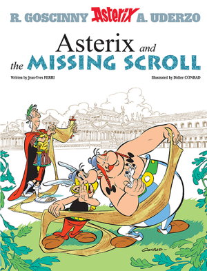 Cover art for Asterix and the Missing Scroll