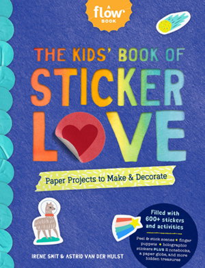 Cover art for The Kids' Book of Sticker Love
