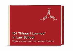 Cover art for 101 Things I Learned In Law School