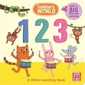 Cover art for Toddler's World 123 A little counting book