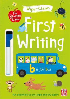 Cover art for I'm Starting School First Writing